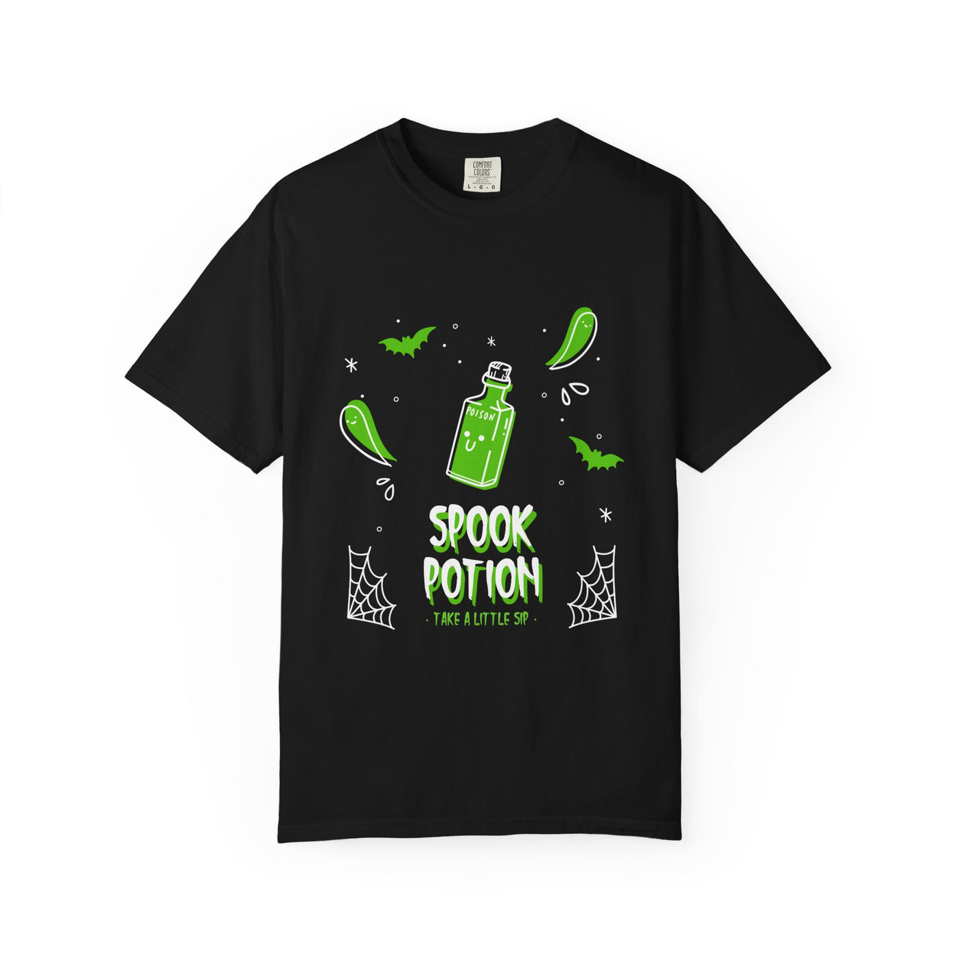 Spooky Potion Unisex T-Shirt - Halloween Tee, Funny Gift, Cute Fall Fashion, Ghosts, Trick-or-Treat, Casual Outfit