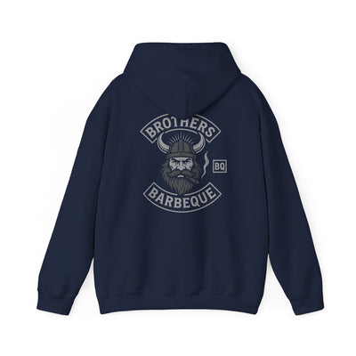 Freedom & Barbeque Unisex Heavy Blend™ Hooded Sweatshirt, Cozy Pullover, Gift for BBQ Lovers, Casual Wear, Freedom Theme, Outdoor Events