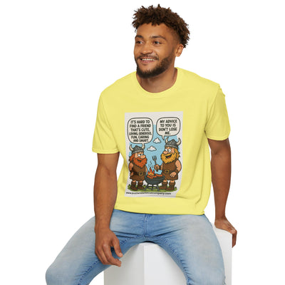 Funny Viking Quote Unisex T-Shirt, Humor Tee, Casual Wear, Gift for Friends, Unique Design, Versatile Style