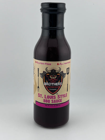 Brothers Barbeque Company's St. Louis style barbecue sauce 12 oz