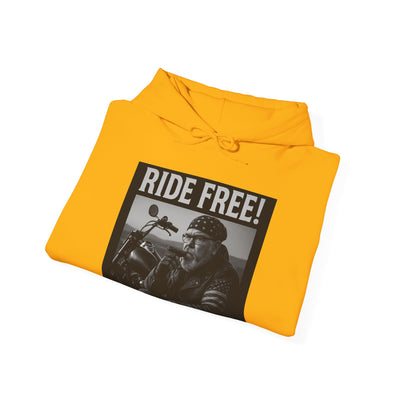 Ride Free! Unisex Heavy Blend Hooded Sweatshirt - Biker Style Hoodie, Motorcycle Apparel, Gift for Motorcycle Enthusiasts, Perfect for [...]