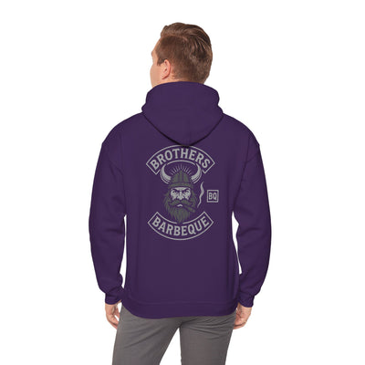 Freedom & Barbeque Unisex Heavy Blend™ Hooded Sweatshirt, Cozy Pullover, Gift for BBQ Lovers, Casual Wear, Freedom Theme, Outdoor Events