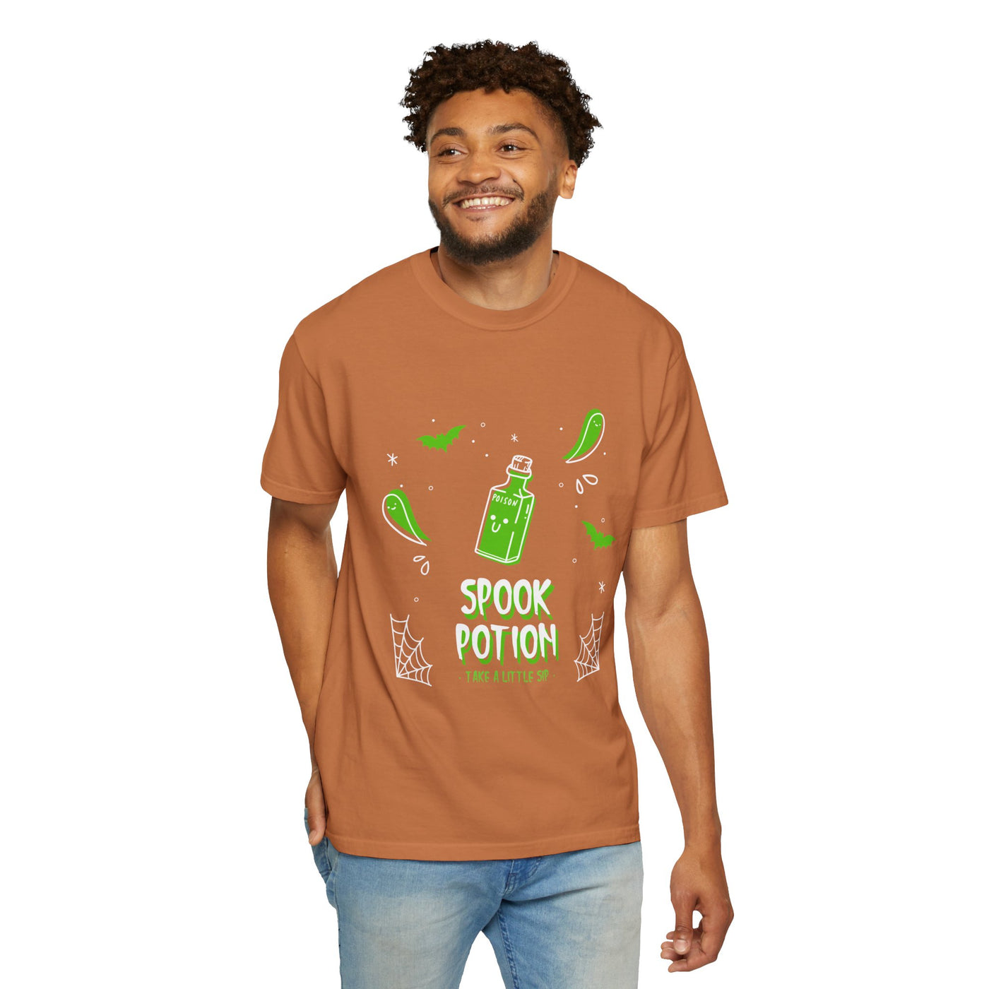 Spooky Potion Unisex T-Shirt - Halloween Tee, Funny Gift, Cute Fall Fashion, Ghosts, Trick-or-Treat, Casual Outfit