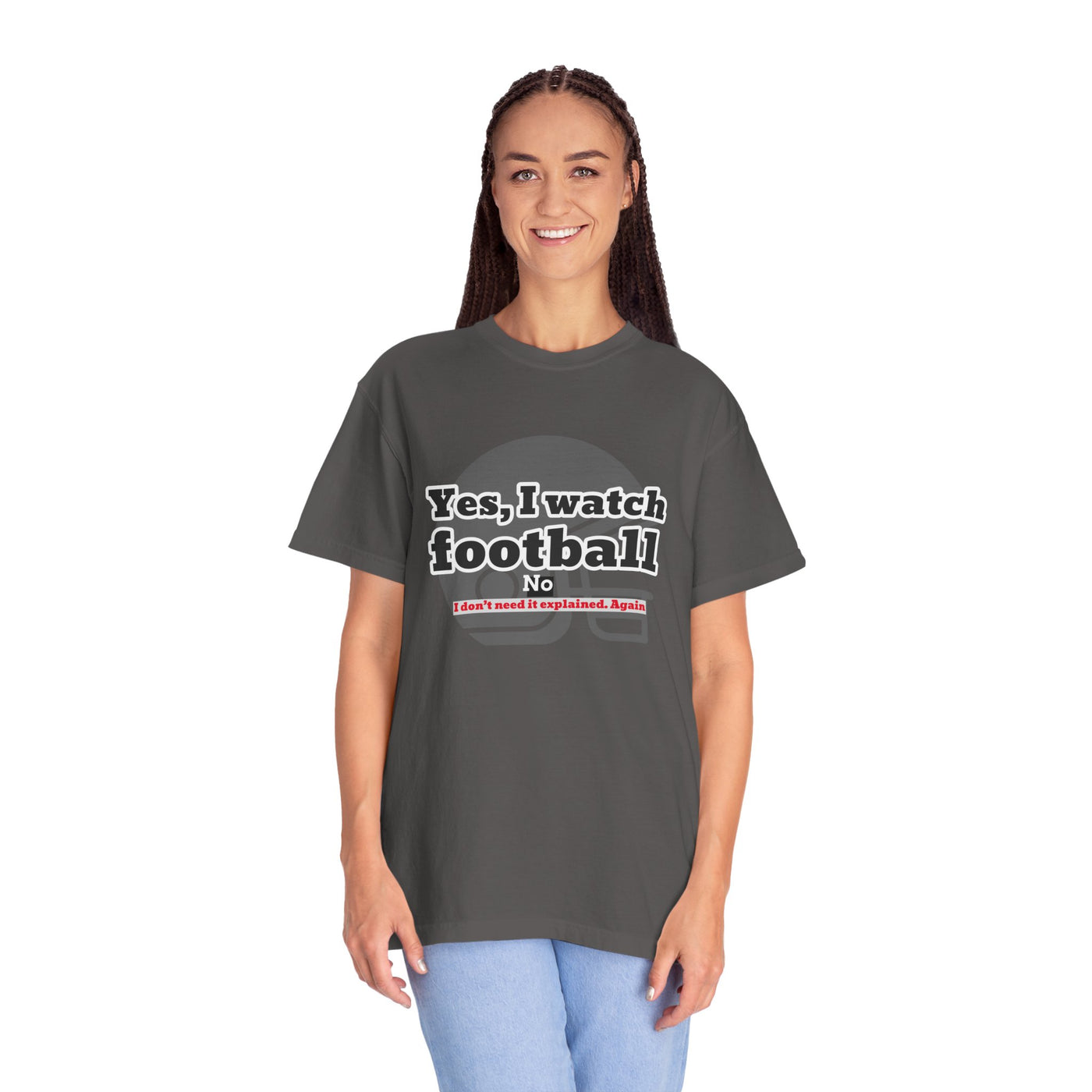 Football Fan T-Shirt, Unisex Casual Tee, Game Day Shirt, Sports Humor Top, Gift for Him or Her