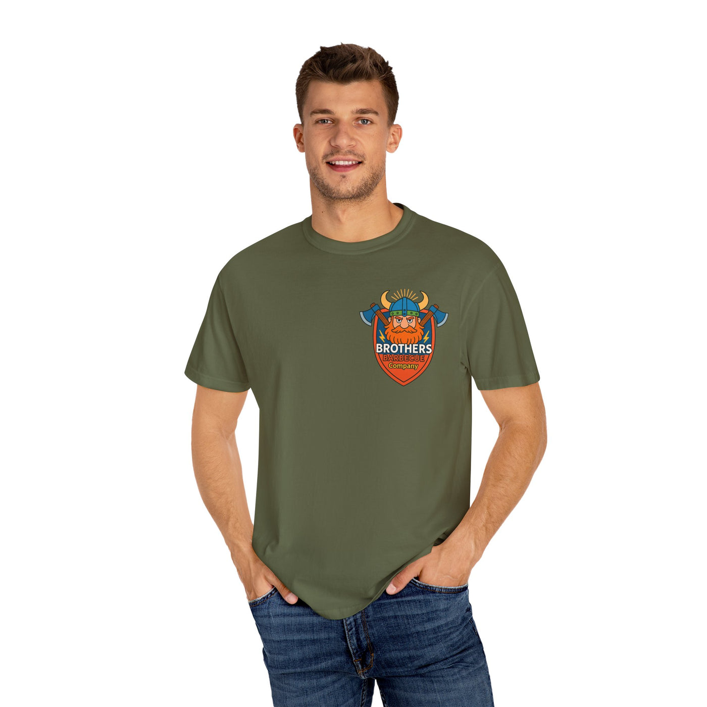 Brotherhood Barbecue T-Shirt, Unisex Grilling Tee, Gift for Grill Masters, Summer BBQ Outfit, Cooking Enthusiast Apparel