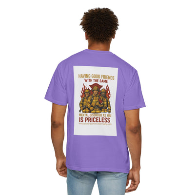 Firefighter Brotherhood T-Shirt | Gift for Firemen, Barbecue Apparel, Mental Health Awareness, Casual Wear, Unique Firefighter Gift