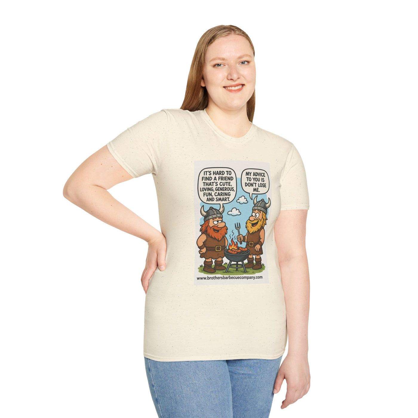 Funny Viking Quote Unisex T-Shirt, Humor Tee, Casual Wear, Gift for Friends, Unique Design, Versatile Style