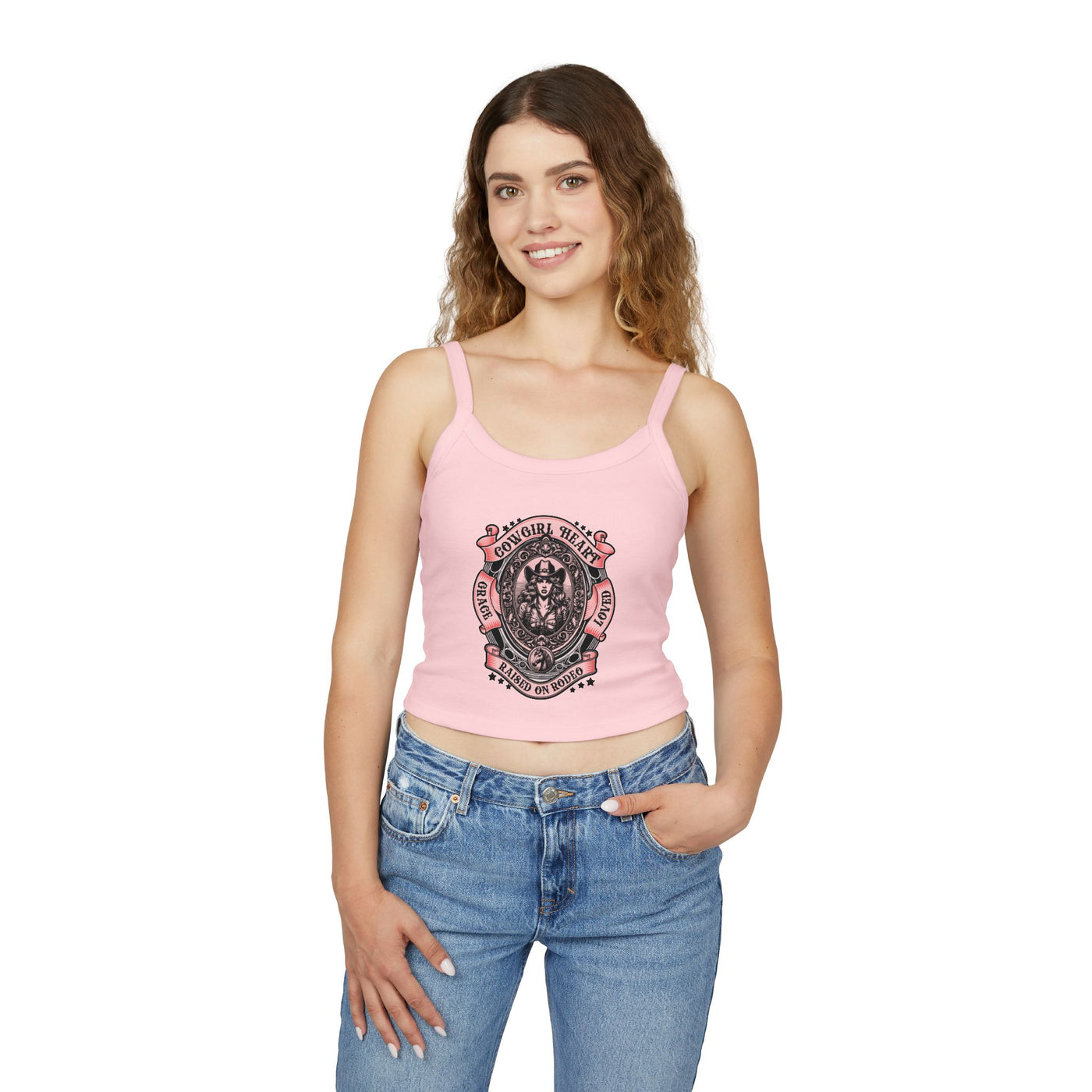 Stylish Cowgirl Heart Tank Top for Women, Cute Summer Shirt, Western Themed Apparel, Festival Clothing, Casual Outfit