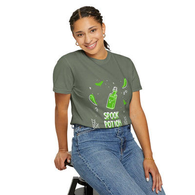 Spooky Potion Unisex T-Shirt - Halloween Tee, Funny Gift, Cute Fall Fashion, Ghosts, Trick-or-Treat, Casual Outfit