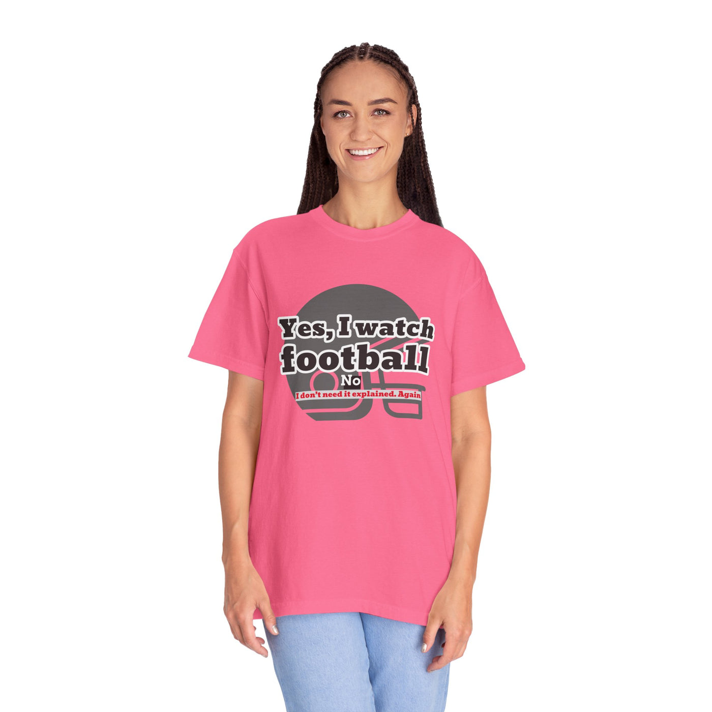 Football Fan T-Shirt, Unisex Casual Tee, Game Day Shirt, Sports Humor Top, Gift for Him or Her