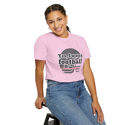 Football Fan T-Shirt, Unisex Casual Tee, Game Day Shirt, Sports Humor Top, Gift for Him or Her