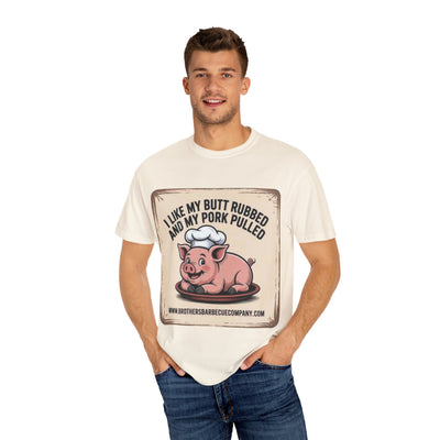 Funny BBQ T-Shirt, I Like My Butt Rubbed and My Pork Pulled Tee, Gift for Grill Masters, Cooking Enthusiasts, Summer Gatherings, [...]