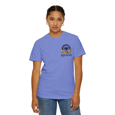 Private Investigative Agency Unisex T-shirt, Funny Graphic Tee, Gift for Men and Women, Casual Wear, Team Spirit Shirt