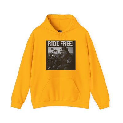 Ride Free! Unisex Heavy Blend Hooded Sweatshirt - Biker Style Hoodie, Motorcycle Apparel, Gift for Motorcycle Enthusiasts, Perfect for [...]