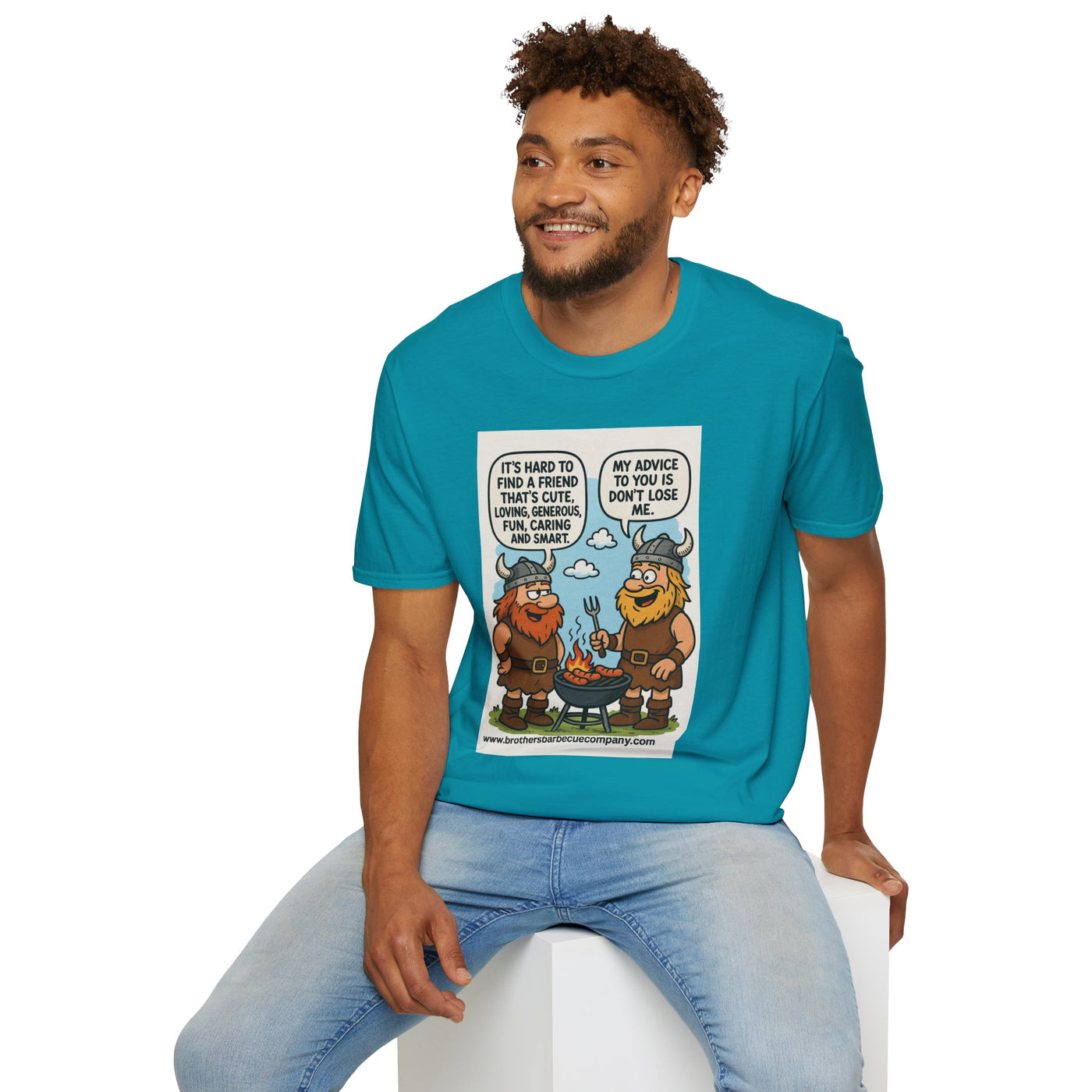 Funny Viking Quote Unisex T-Shirt, Humor Tee, Casual Wear, Gift for Friends, Unique Design, Versatile Style