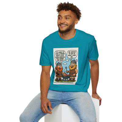 Funny Viking Quote Unisex T-Shirt, Humor Tee, Casual Wear, Gift for Friends, Unique Design, Versatile Style