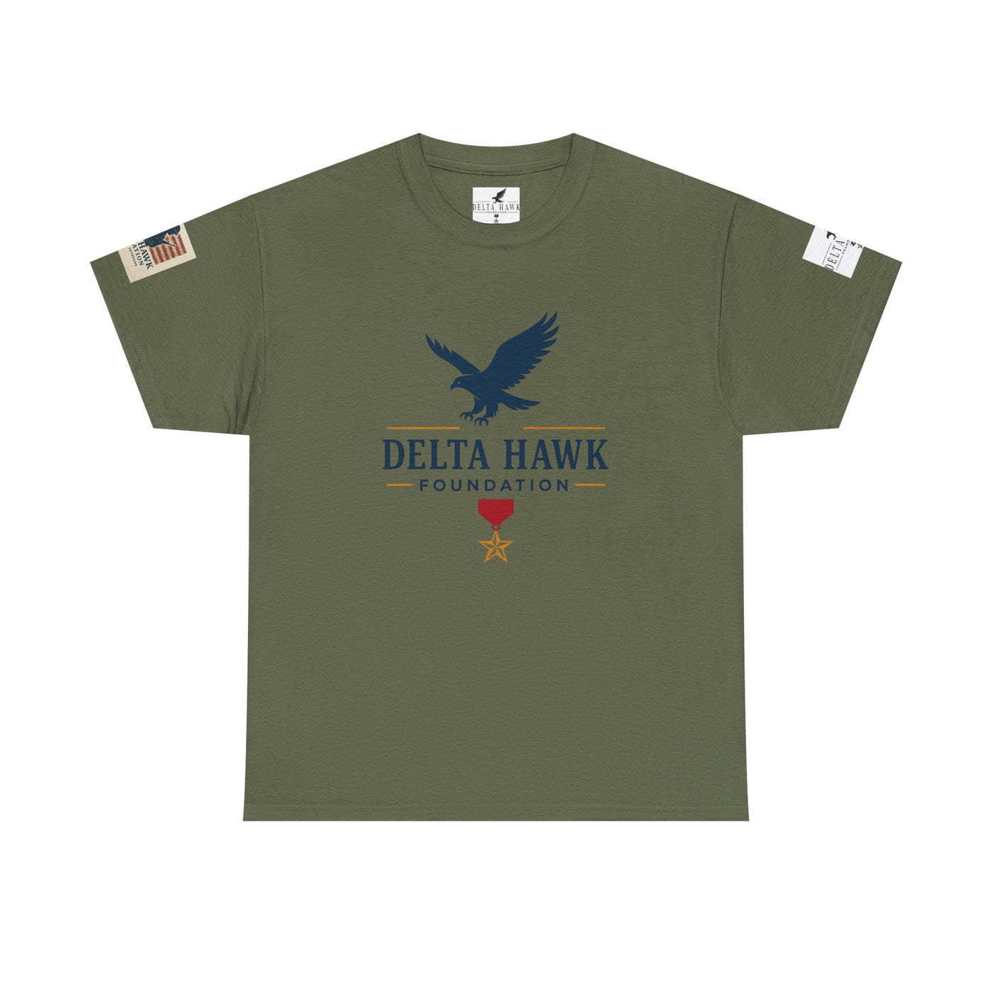 Patriotic Warrior Tee - Delta Hawk Foundation