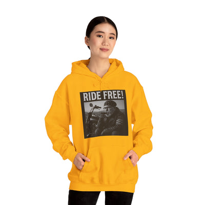 Ride Free! Unisex Heavy Blend Hooded Sweatshirt - Biker Style Hoodie, Motorcycle Apparel, Gift for Motorcycle Enthusiasts, Perfect for [...]