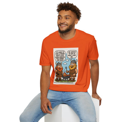 Funny Viking Quote Unisex T-Shirt, Humor Tee, Casual Wear, Gift for Friends, Unique Design, Versatile Style