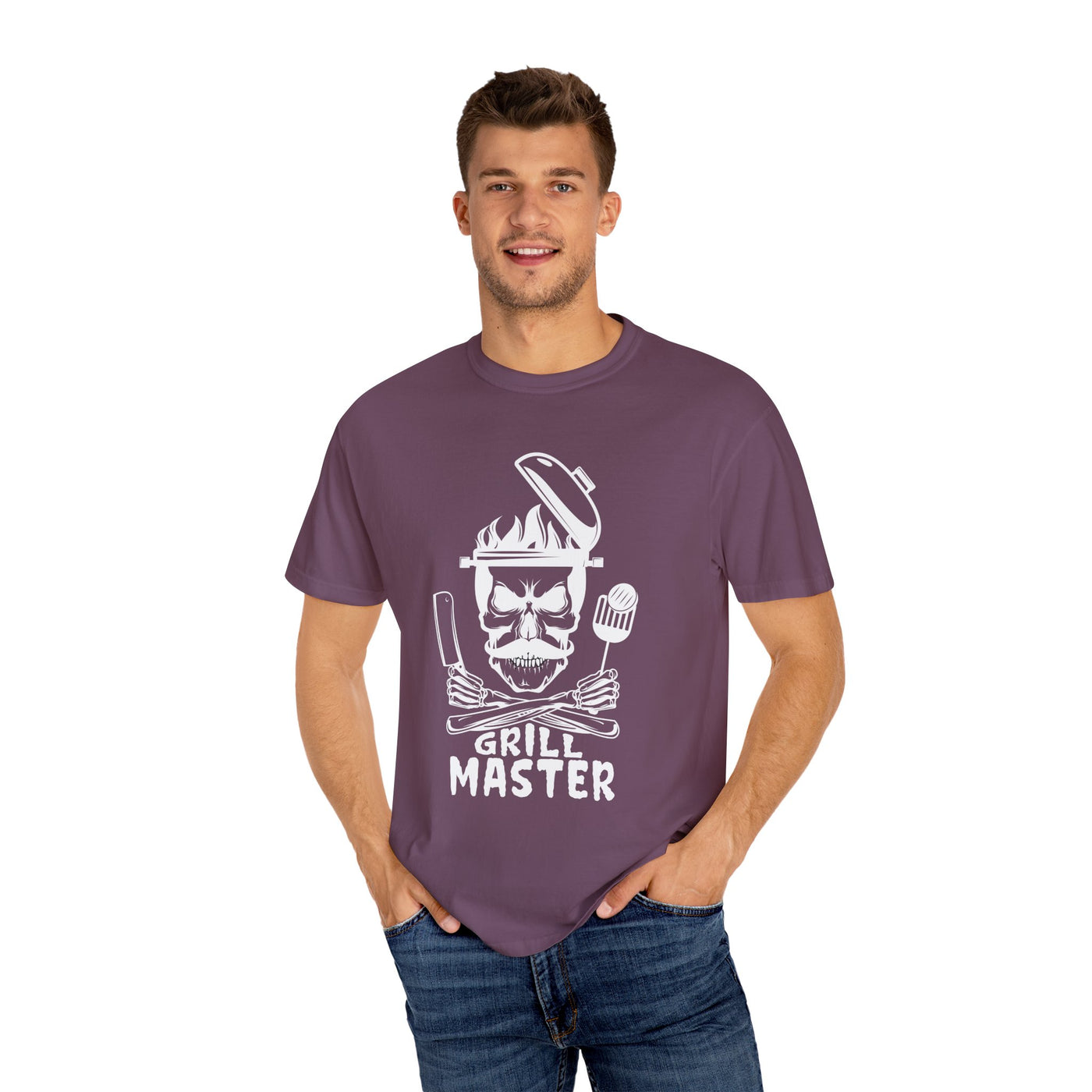 Grill Master T-Shirt, Unisex BBQ Shirt, Dad Gift, Cookout Apparel, Summer Party Top, Outdoor Cooking Tee