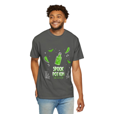 Spooky Potion Unisex T-Shirt - Halloween Tee, Funny Gift, Cute Fall Fashion, Ghosts, Trick-or-Treat, Casual Outfit