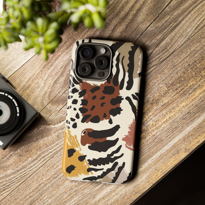 Tough Cases Phone Case with Bold Animal Print, Stylish Phone Cover, Protective Phone Shell, Trendy Gift for Her, iPhone Case, Artful [...]