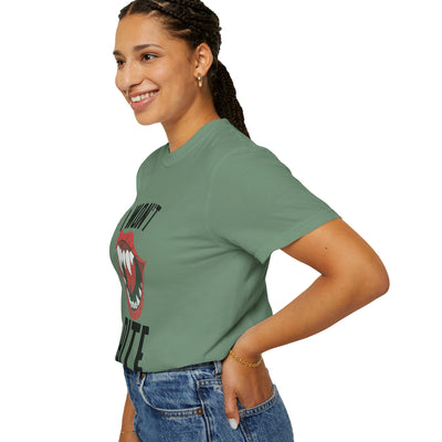 Fun Unisex 'I Won't Bite' T-Shirt for Halloween, Casual Wear, Graphic Tee, Gift for Friends, Statement Shirt