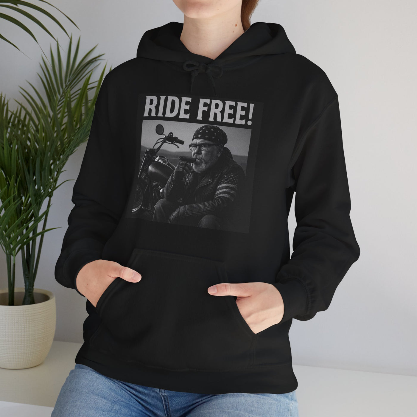 Ride Free! Unisex Heavy Blend Hooded Sweatshirt - Biker Style Hoodie, Motorcycle Apparel, Gift for Motorcycle Enthusiasts, Perfect for [...]