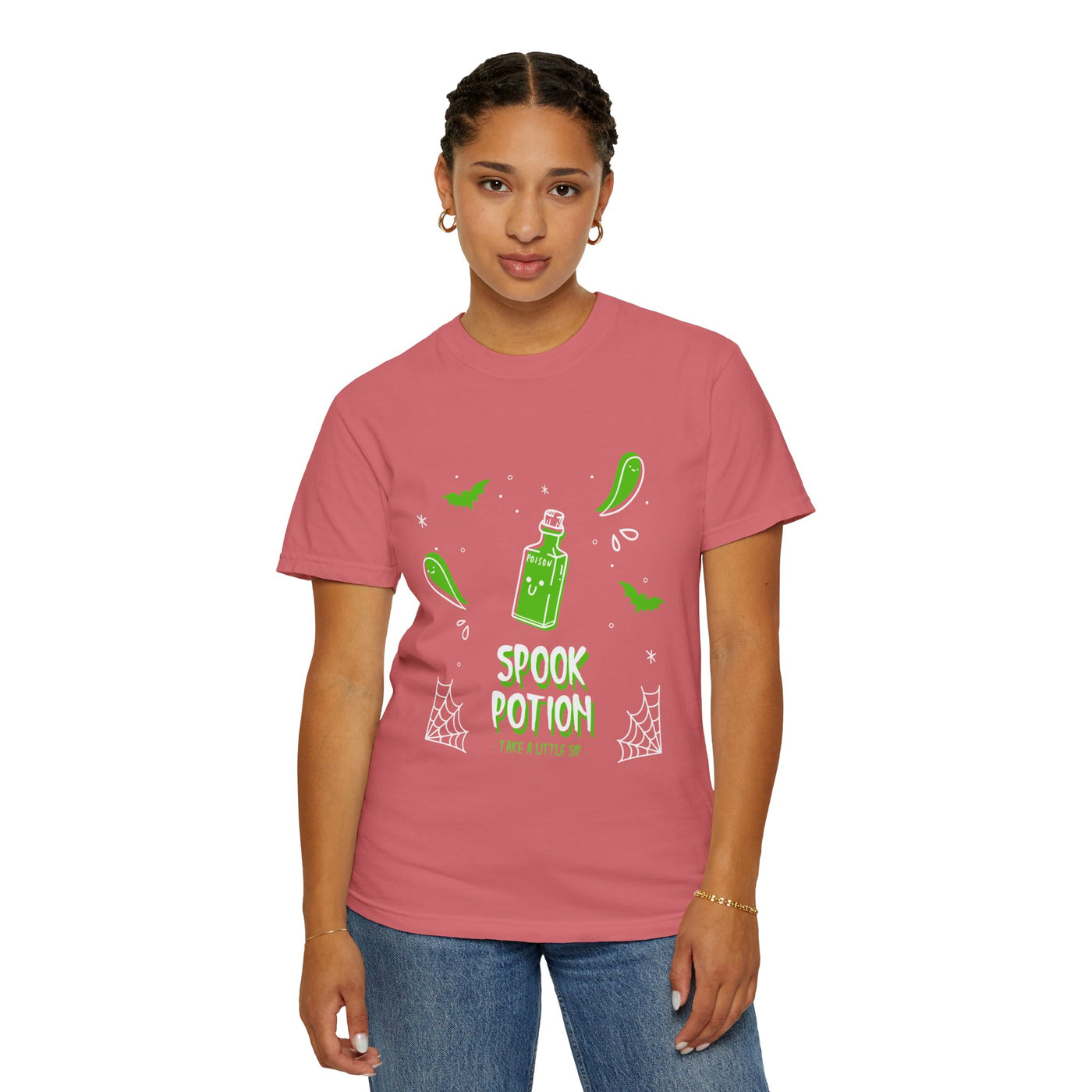 Spooky Potion Unisex T-Shirt - Halloween Tee, Funny Gift, Cute Fall Fashion, Ghosts, Trick-or-Treat, Casual Outfit