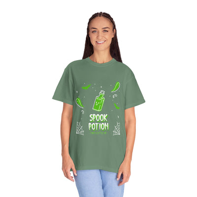 Spooky Potion Unisex T-Shirt - Halloween Tee, Funny Gift, Cute Fall Fashion, Ghosts, Trick-or-Treat, Casual Outfit