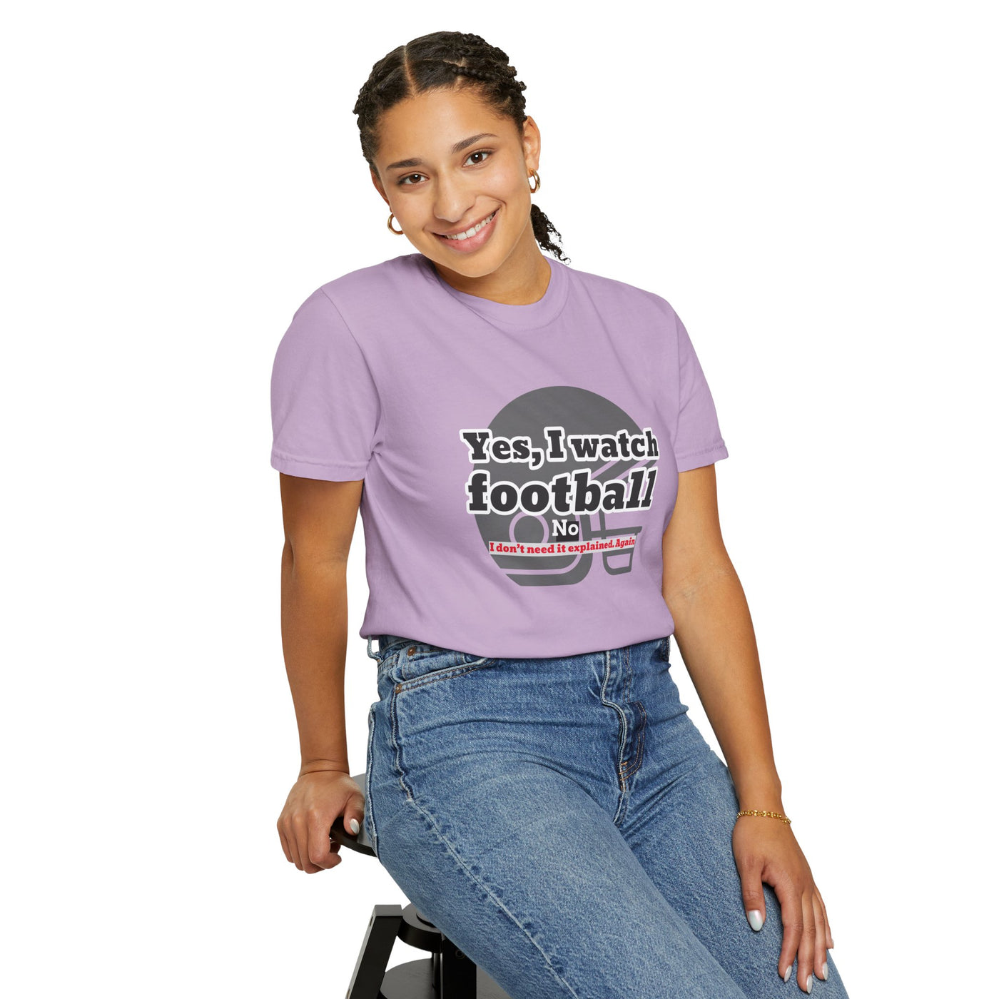 Football Fan T-Shirt, Unisex Casual Tee, Game Day Shirt, Sports Humor Top, Gift for Him or Her
