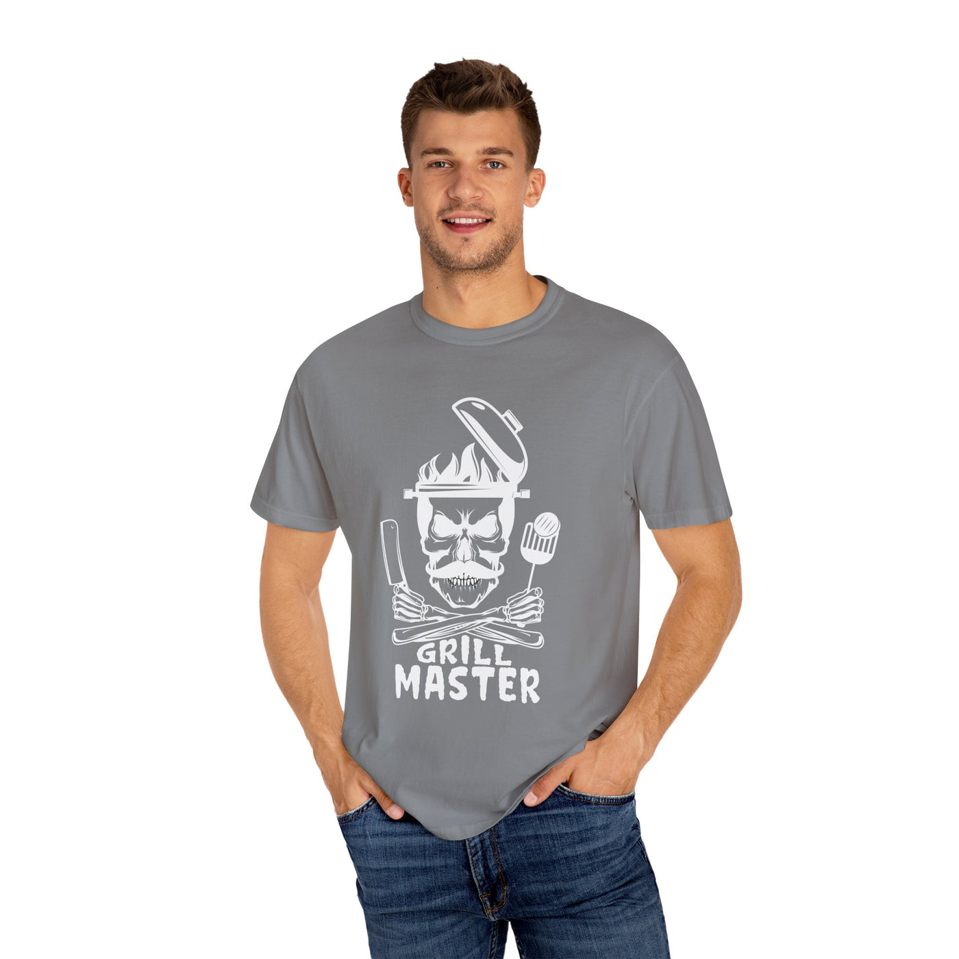 Grill Master T-Shirt, Unisex BBQ Shirt, Dad Gift, Cookout Apparel, Summer Party Top, Outdoor Cooking Tee