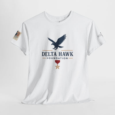 Patriotic Warrior Tee - Delta Hawk Foundation