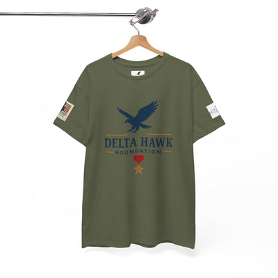 Patriotic Warrior Tee - Delta Hawk Foundation
