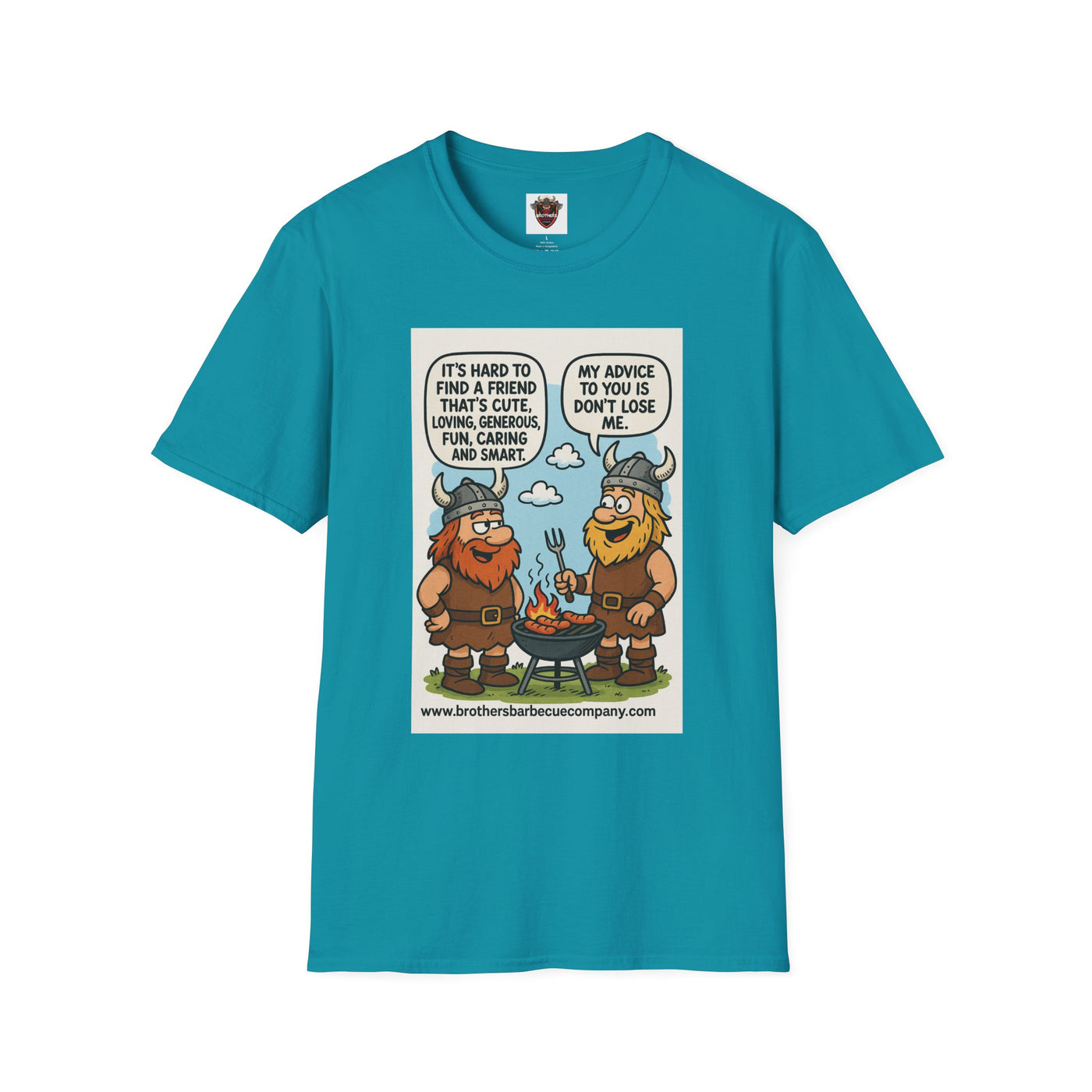 Funny Viking Quote Unisex T-Shirt, Humor Tee, Casual Wear, Gift for Friends, Unique Design, Versatile Style