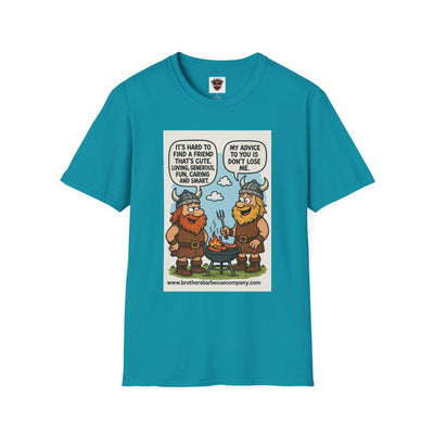 Funny Viking Quote Unisex T-Shirt, Humor Tee, Casual Wear, Gift for Friends, Unique Design, Versatile Style