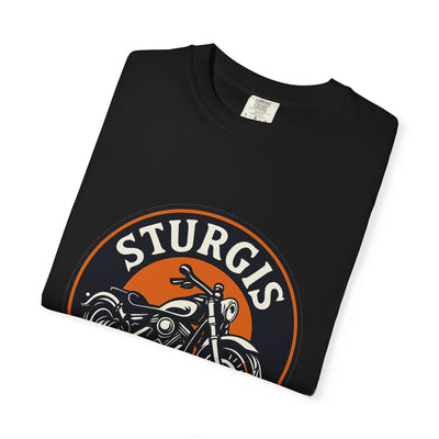 Sturgis Motorcycle Rally T-Shirt | Unisex Garment-Dyed Tee for Bikers, Casual Wear, Road Trip Adventures, Gift for Riders, Summer Outfit