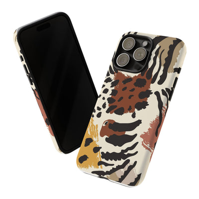 Tough Cases Phone Case with Bold Animal Print, Stylish Phone Cover, Protective Phone Shell, Trendy Gift for Her, iPhone Case, Artful [...]