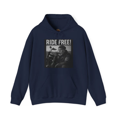 Ride Free! Unisex Heavy Blend Hooded Sweatshirt - Biker Style Hoodie, Motorcycle Apparel, Gift for Motorcycle Enthusiasts, Perfect for [...]