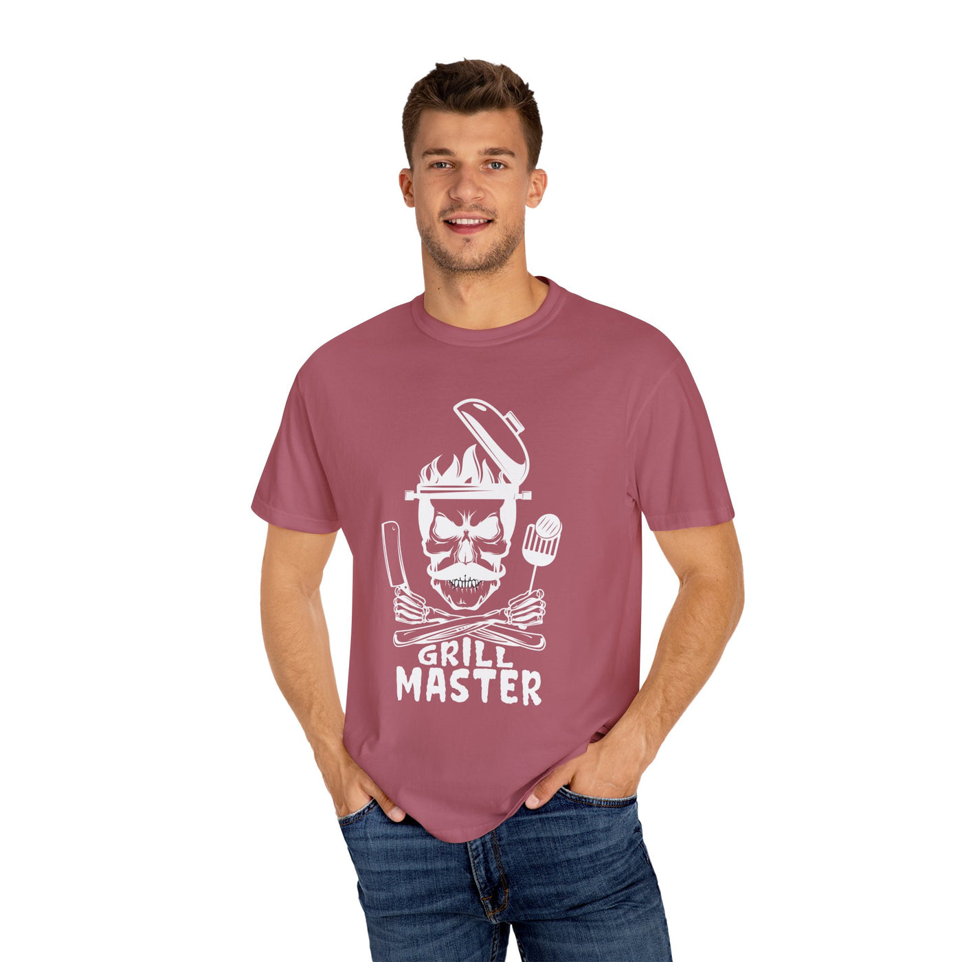 Grill Master T-Shirt, Unisex BBQ Shirt, Dad Gift, Cookout Apparel, Summer Party Top, Outdoor Cooking Tee