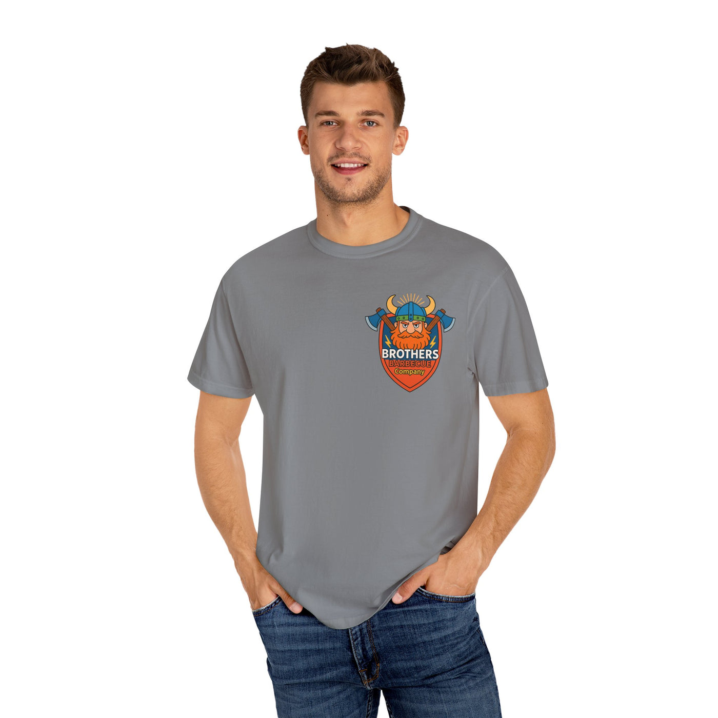 Brotherhood Barbecue T-Shirt, Unisex Grilling Tee, Gift for Grill Masters, Summer BBQ Outfit, Cooking Enthusiast Apparel