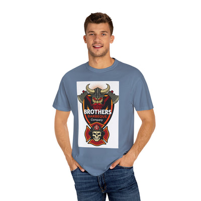 Firefighter Brotherhood T-Shirt | Gift for Firemen, Barbecue Apparel, Mental Health Awareness, Casual Wear, Unique Firefighter Gift