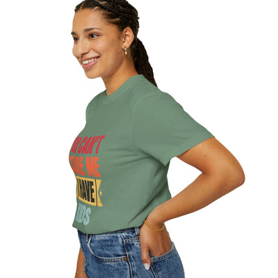 Funny Parent T-Shirt, You Can't Scare Me I Have Kids, Gift for Moms, Dads, Family Reunion, Humor Tee, Birthday Present