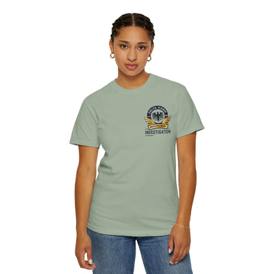 Private Investigative Agency Unisex T-shirt, Funny Graphic Tee, Gift for Men and Women, Casual Wear, Team Spirit Shirt