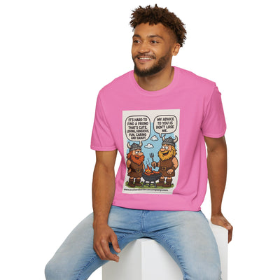 Funny Viking Quote Unisex T-Shirt, Humor Tee, Casual Wear, Gift for Friends, Unique Design, Versatile Style