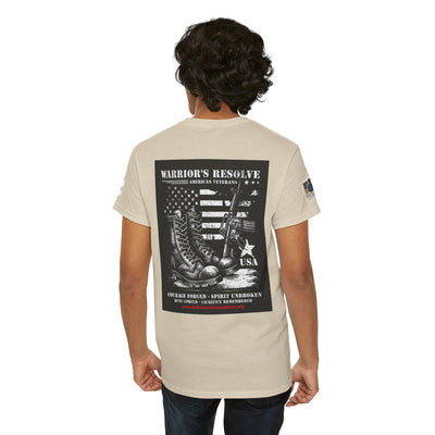 Patriotic Warrior Tee - Delta Hawk Foundation