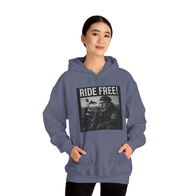 Ride Free! Unisex Heavy Blend Hooded Sweatshirt - Biker Style Hoodie, Motorcycle Apparel, Gift for Motorcycle Enthusiasts, Perfect for [...]
