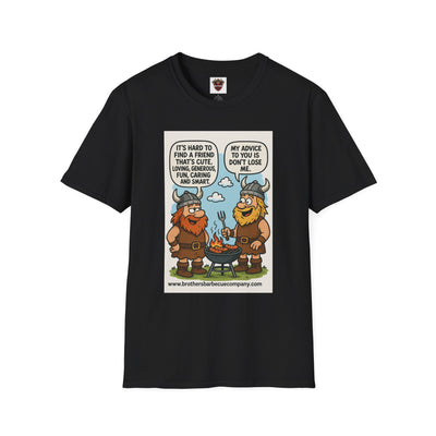 Funny Viking Quote Unisex T-Shirt, Humor Tee, Casual Wear, Gift for Friends, Unique Design, Versatile Style