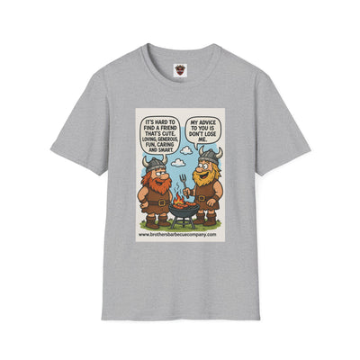 Funny Viking Quote Unisex T-Shirt, Humor Tee, Casual Wear, Gift for Friends, Unique Design, Versatile Style