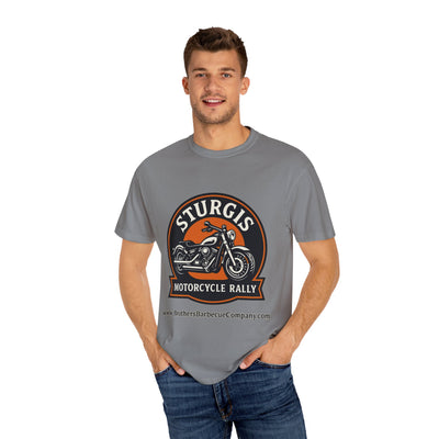 Sturgis Motorcycle Rally T-Shirt | Unisex Garment-Dyed Tee for Bikers, Casual Wear, Road Trip Adventures, Gift for Riders, Summer Outfit